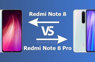 Сравнение Redmi Note 8 и Note 8 Pro